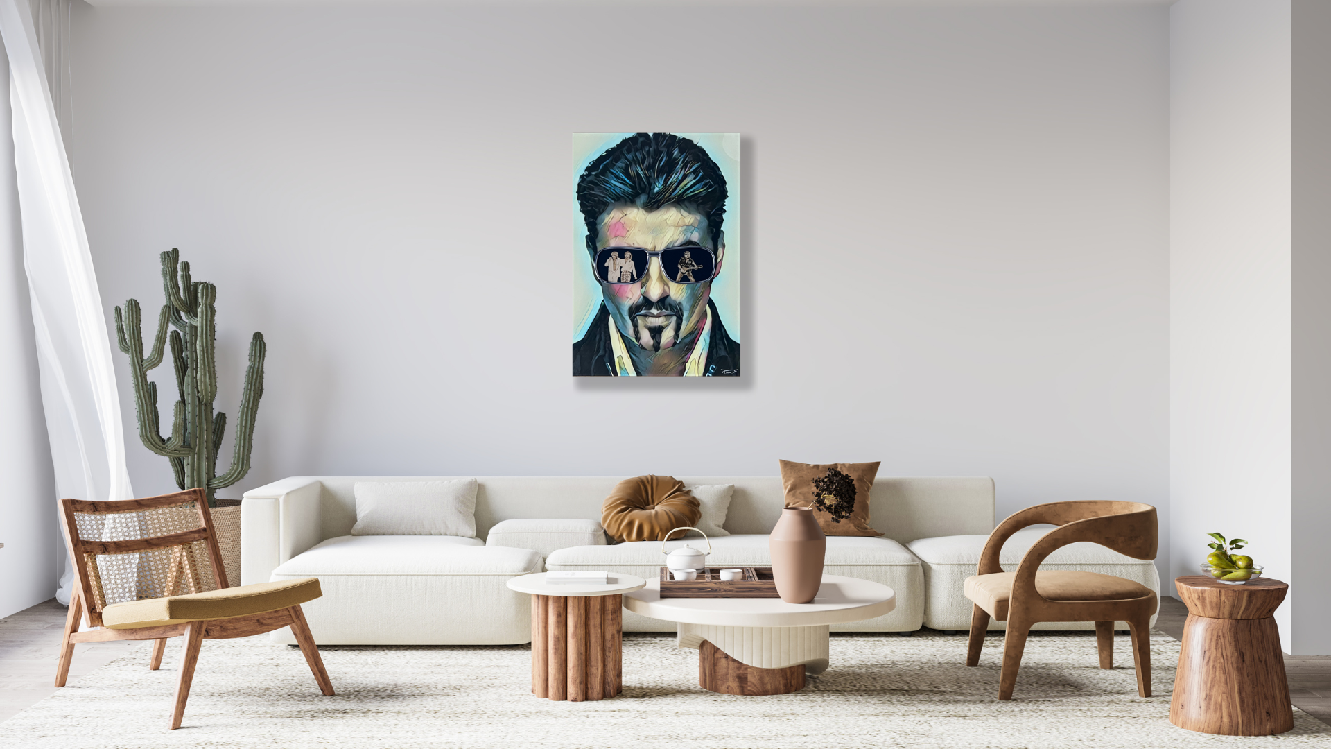 George Michael Wham Unique Wall Art Living Room