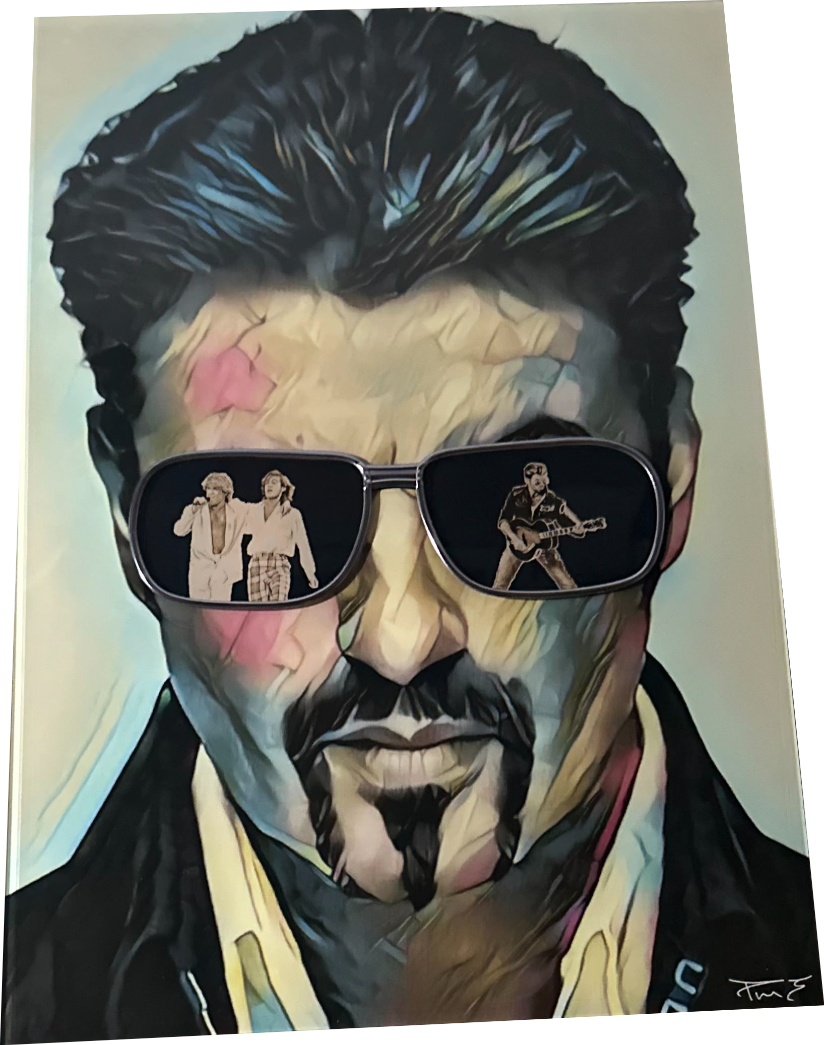 George Michael Wham Unique Wall Art