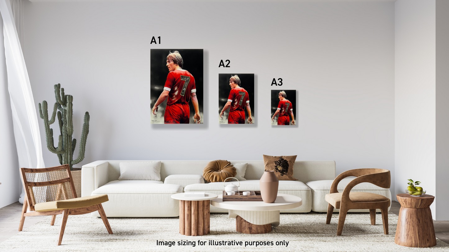 Kenny Dalglish LFC Liverpool Unique Wall Art Living Room