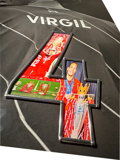 Virgil Van Dijk LFC Unique Wall Art