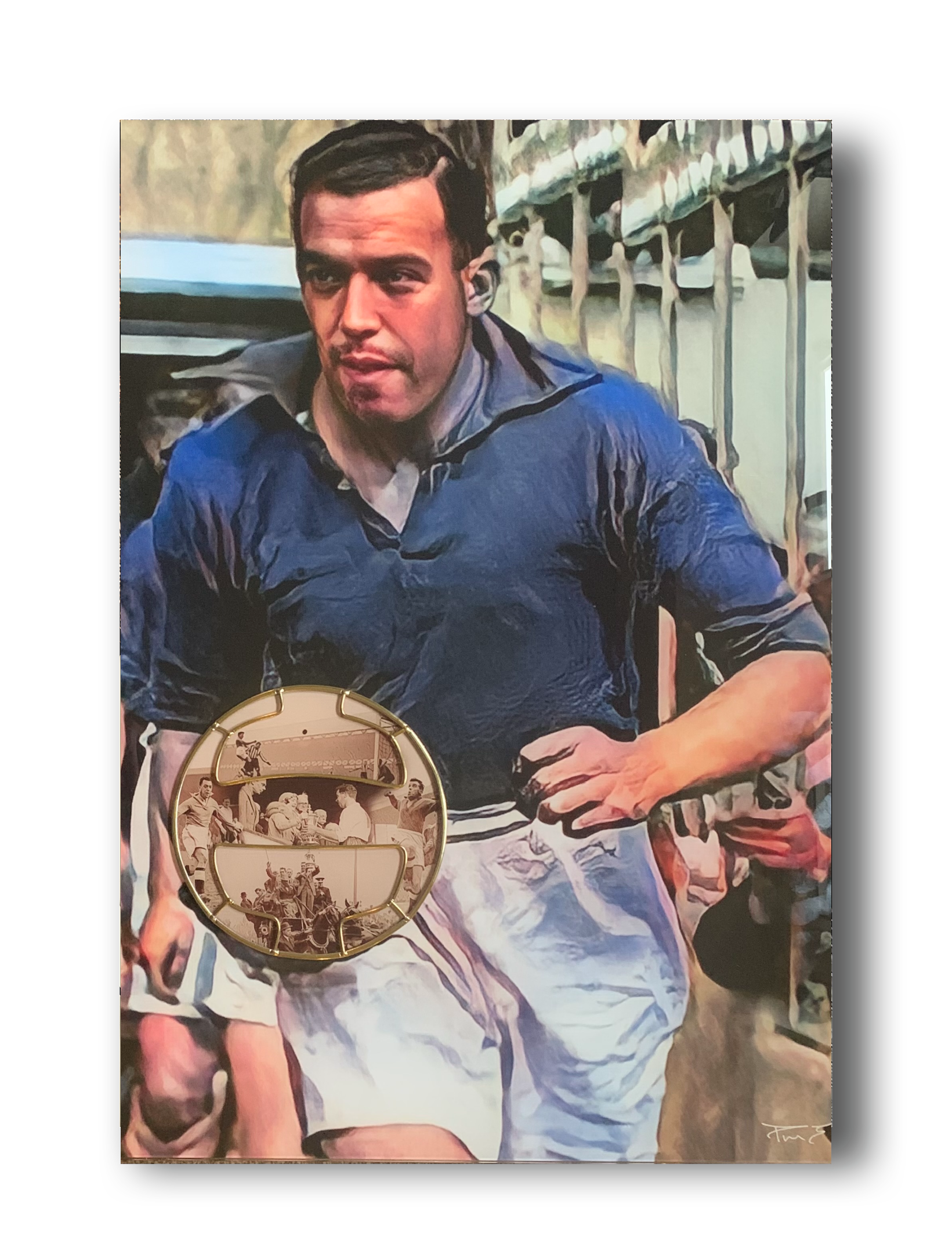 Dixie Dean EFC Everton Unique Wall Art